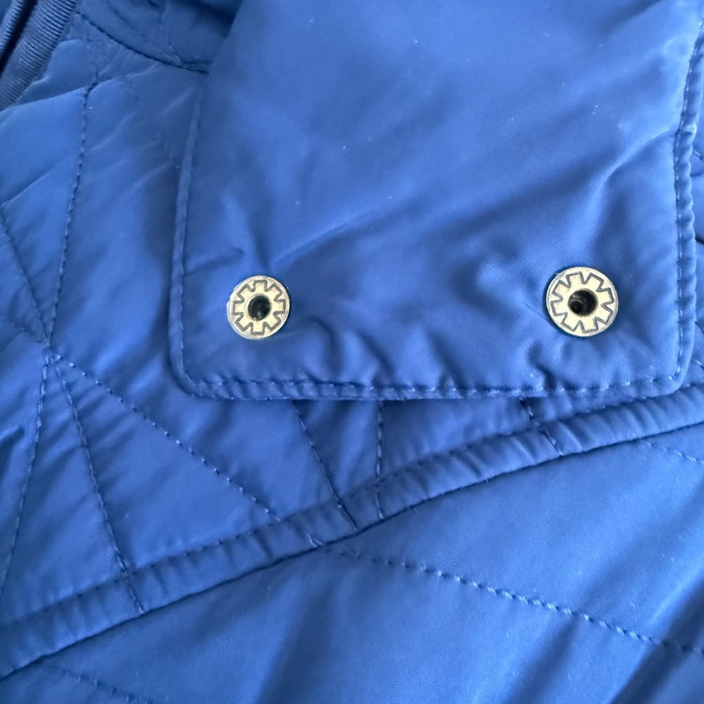 Navy Quilted Jacket - image 6